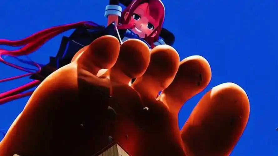 巨大娘结伴摧毁建筑物 #二次元 #动漫杂谈 #动漫名场面