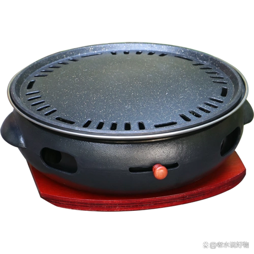 第3款:途客铸铁烤炉家用商用碳烤锅330型号韩式烧烤炉另外,该烤盘还