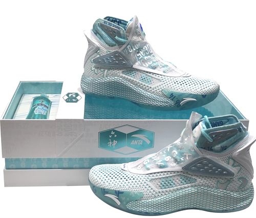 安踏汤普森五代限量款六神联名kt5prog6双碳板篮球鞋112021101-6