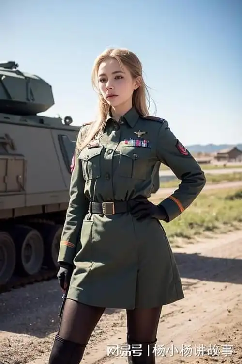 这位外国女兵的美貌与战斗力,让人大开眼界!|刚强|女神_网易订阅