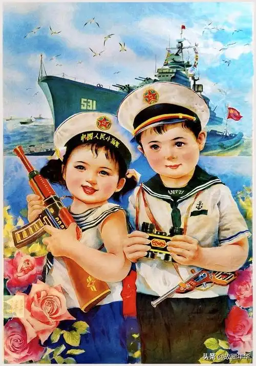 精选了一组90年代各类题材年画,挺好看的