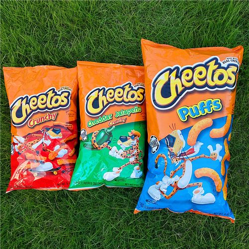 美国进口零食小吃奇多玉米棒芝士味粟米棒cheetos puffs crunchy