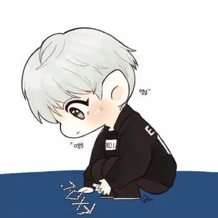 灿宝 灿烈 chanyeol q版exo灿烈卡通萌图简笔画 图片合集朴灿烈手绘简