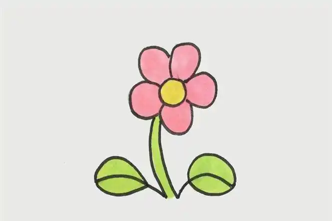 各种花简笔画 各种花简笔画怎么画郁金香简笔画小花小草怎么画植物简