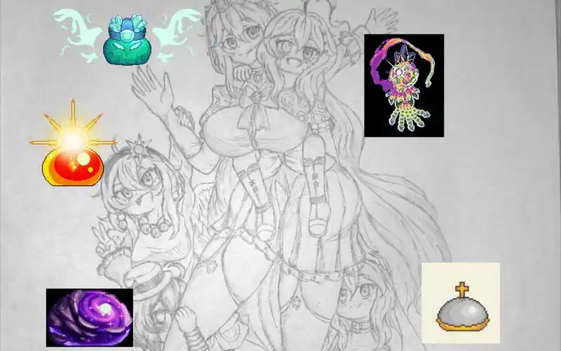 【泰拉瑞亚】【娘化】和谐有爱的史莱姆一家