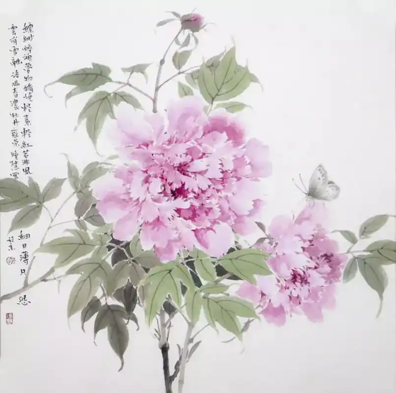 郭晓慧笔下的牡丹惊艳了世界美到窒息