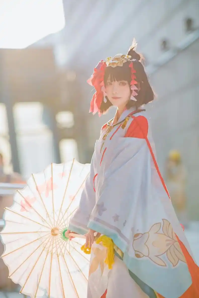 稚子之忆.#阴阳师 #小神乐 #cos #神乐 #漫展 - 抖音