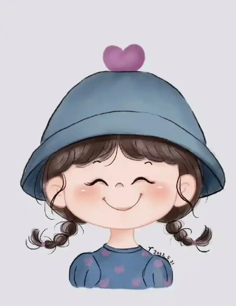 可爱萌哒哒～可爱温馨喜欢#萌娃漫画头像 #q版小人也太萌了  - 抖音