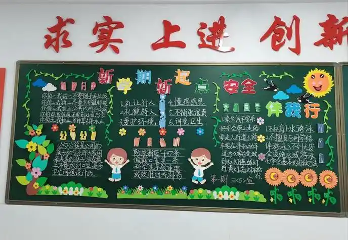 三年上级中黑板报三年级黑板报图片大全