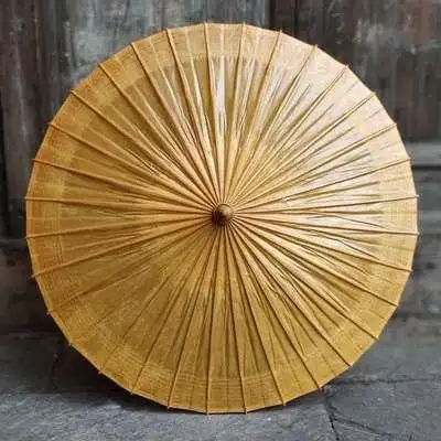 新品油纸伞纯手工传统古典江南防雨防晒实用复古浸染老式桐油伞古