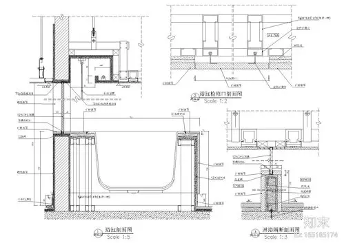 室内多空间节点大样详图108套施工图下载