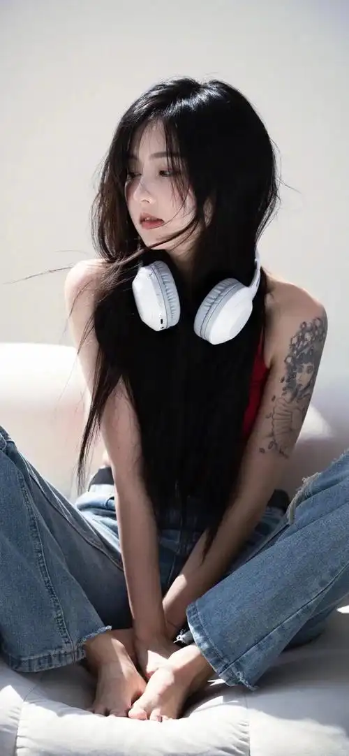 全面屏美女壁纸