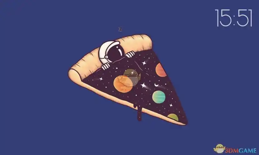 wallpaperengine宇航员的星空披萨床动态壁纸