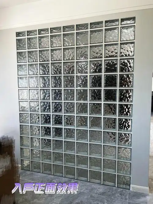 玻璃砖填缝胶教程来啦959595上一篇日记有玻璃砖刚砌好的样子