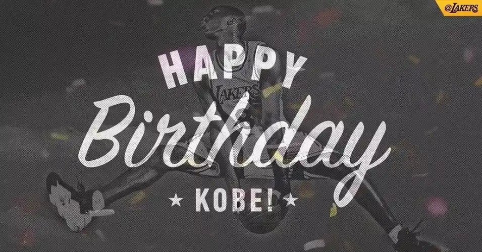 多图流|全世界都在祝科比生日快乐,什么水平?