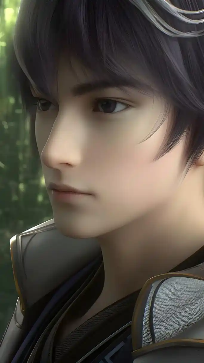 国漫男神|《百炼成神》男主罗征ai高清精修手机壁纸:罗家少家主,罗霄