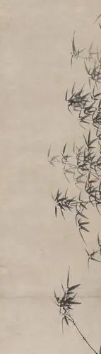 明代竹圣夏昶画墨竹好大气势