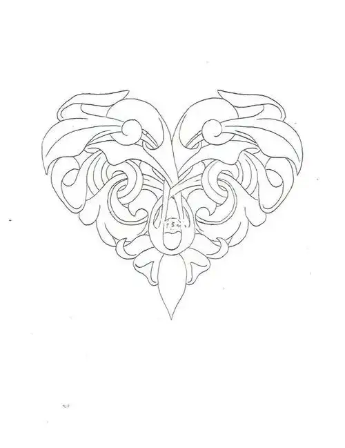 附图纸手工皮具皮雕