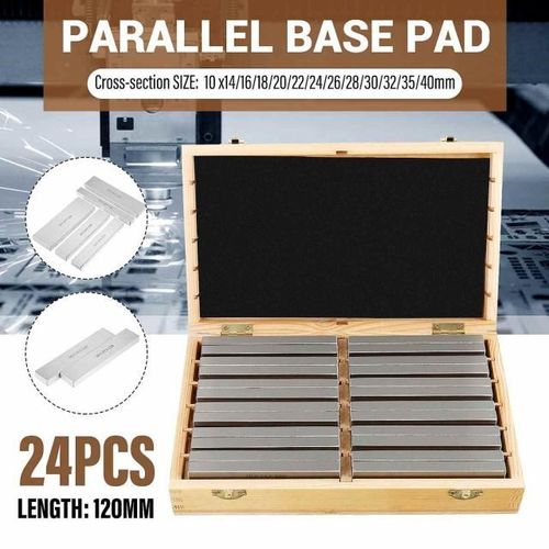 24pcs 12-pair high-precision manufactured parallel pad gauge