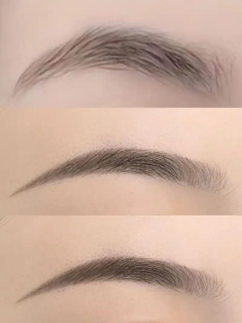 方圆脸适合的远山眉型 眉毛改变这么大 真不愧是方圆脸超爱的远山眉型