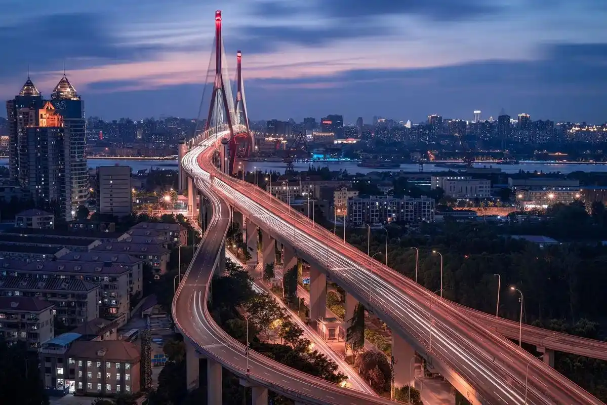 上海城市风光|杨浦大桥