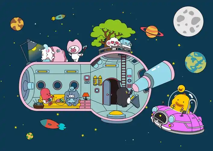 萌系太空站