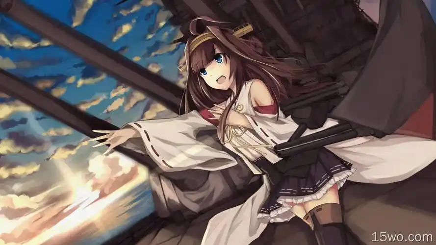 动漫 舰队collection kongou 高清壁纸