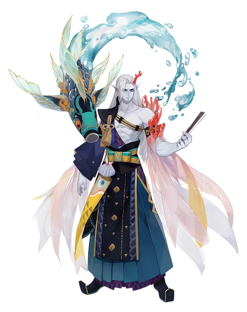 荒川之主皮肤怒涛沧海立绘