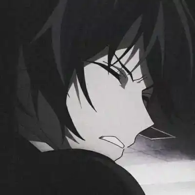 王者荣耀动漫野王丧黑白伤感头像