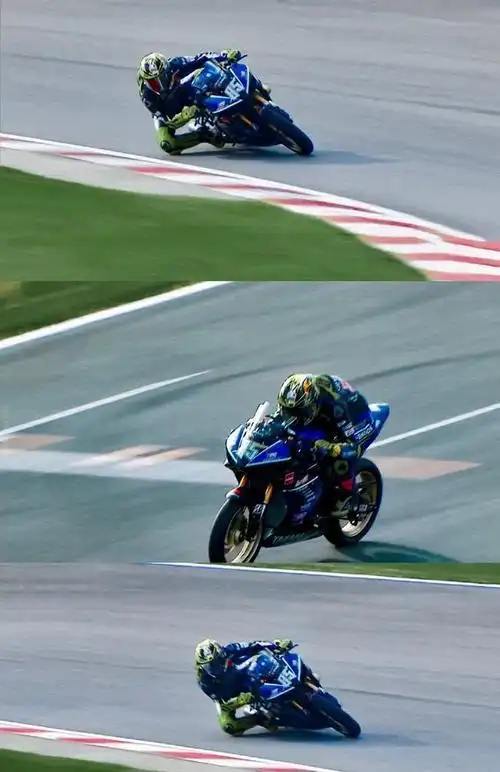 王一博摩托车比赛摔车与第二失之交臂虽然输了比赛人平安就好