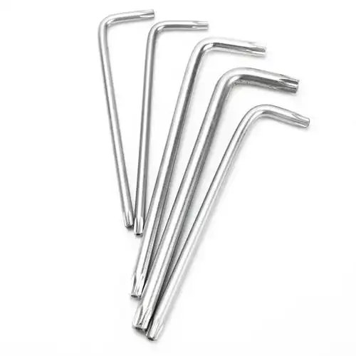 梅花六角扳手公制t10t20t25t27t30t40t50t55单个6角钥板螺丝刀内六角