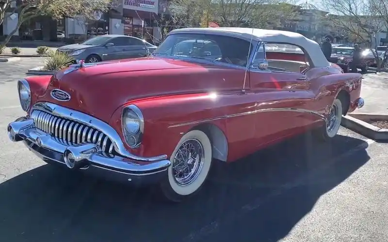 【古董老爷车】稀有 1953 年别克云雀敞篷车