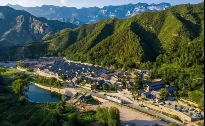 建党100周年-党史教育学习之保定阜平城南庄,骆驼湾_河北省新合作融资