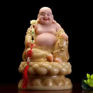 【汉白玉弥勒佛像供奉图片】汉白玉弥勒佛像供奉图片大全_q友网