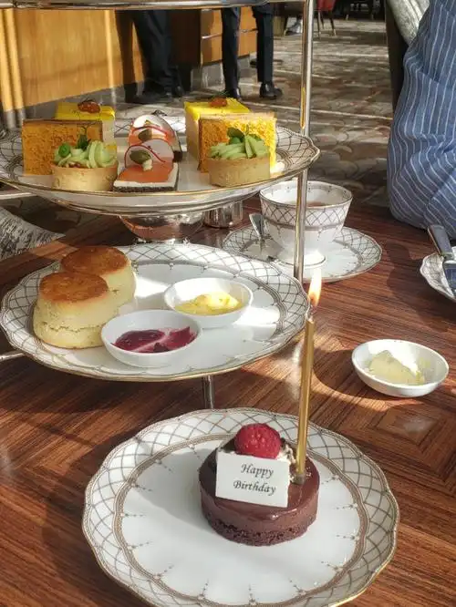 君悦酒店下午茶