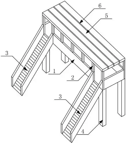 cn211815496u_一种太阳能人行天桥