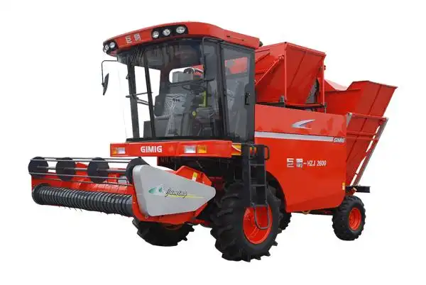 巨明4hzj-2600型花生摘果收茎收获机
