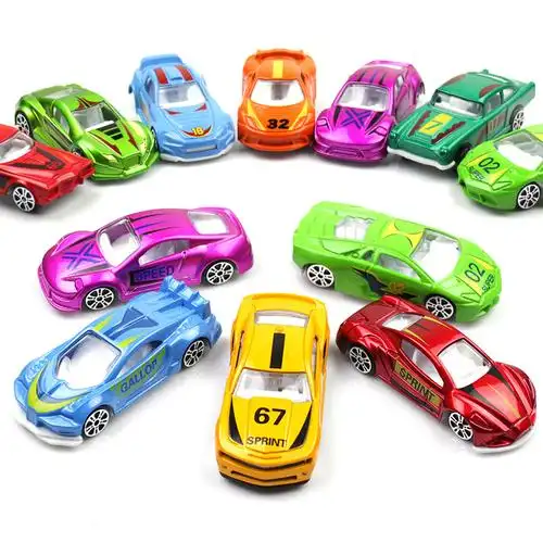中盛儿童仿真合金小汽车赛车模型1:64 合金小跑车男孩玩具3-6-9岁