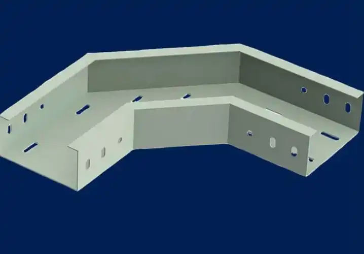 桥架45度水平弯头制作