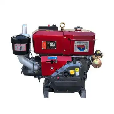 常州柴油机单缸水冷10马力12马力11匹手摇190 195冷凝空压机手扶