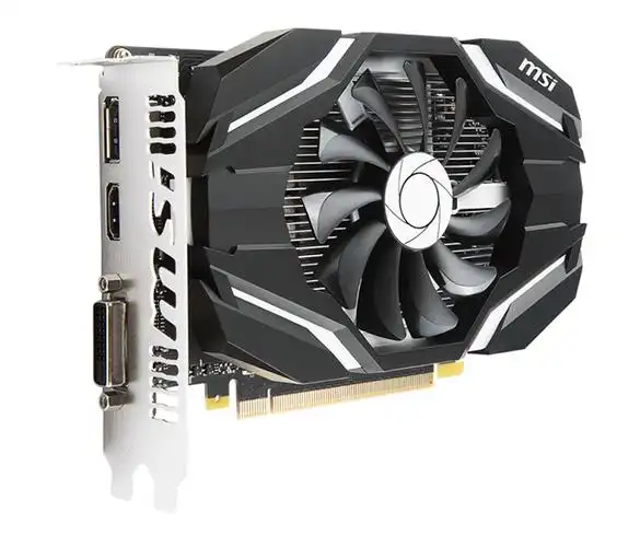 msi 微星 gtx1050 ti 4g oc d5 mini itx单风扇 显卡 979元包邮