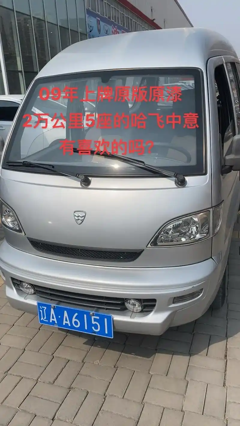 哈飞中意 #松花江中意 #哈飞面包车 09年2万公里原版原 - 抖音