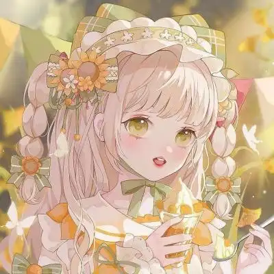 动漫女生头像清新唯美高清好看的头像女生动漫唯美小清新图片