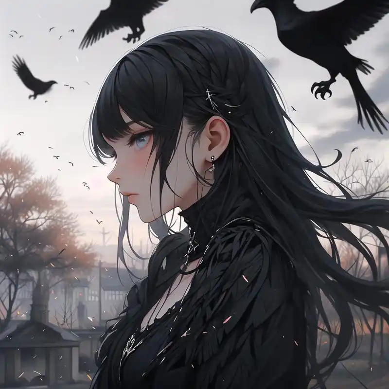 头像女生|霸气冷酷黑暗系👑