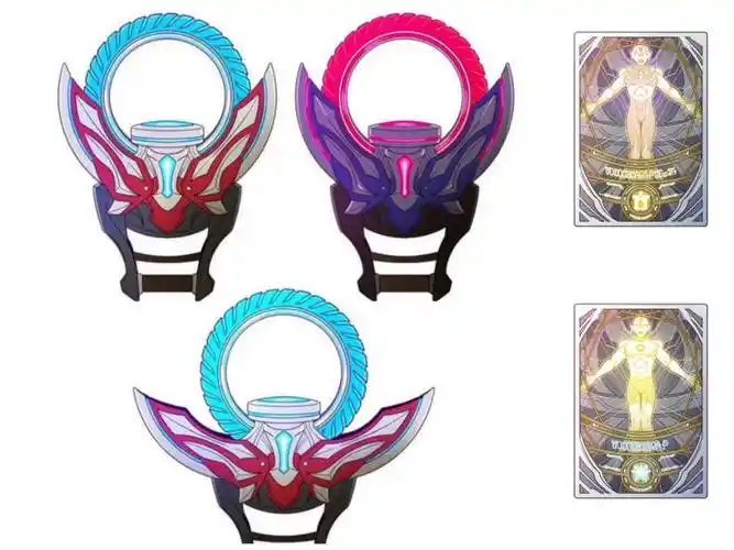 黑田绘制的10个奥特变身器,是选神光棒?还是选择捷德升华器?