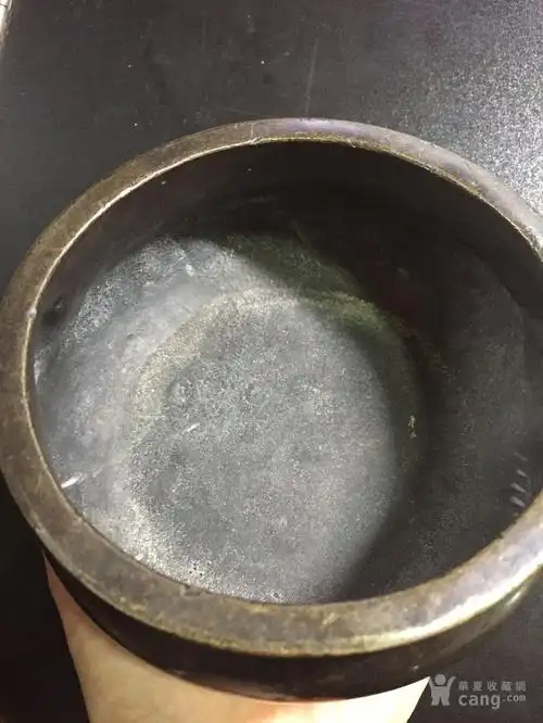 清代 铜炉狮耳炉 香炉 铜炉 狮子炉 宣德炉