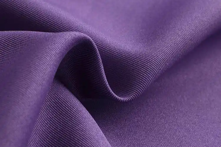 高弹高密精纺华达呢 双面斜纹服装华达呢 -涤纶面料