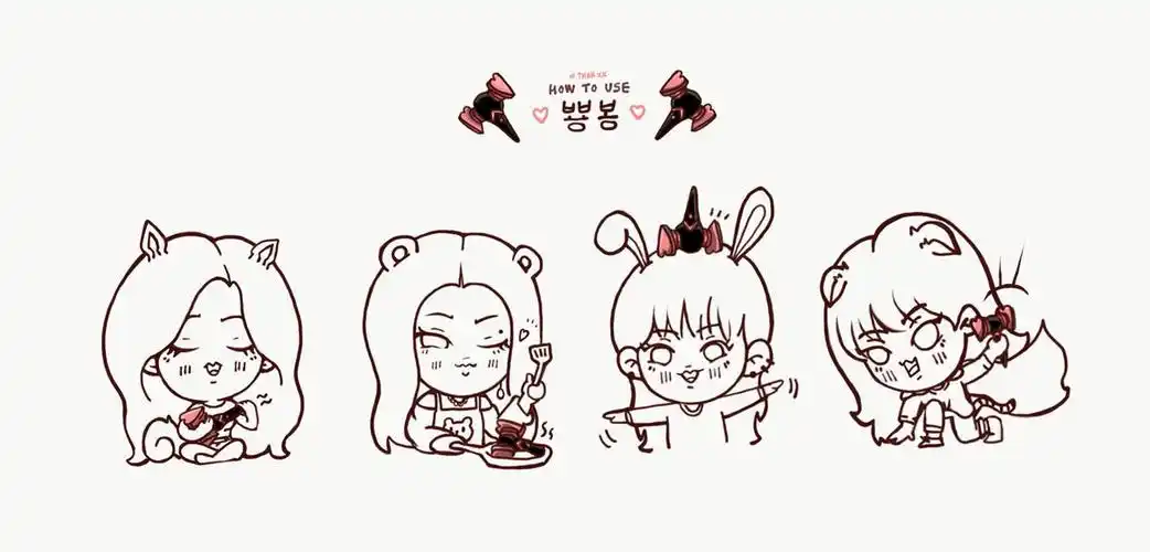 [blackpink][分享]180527 bp应援棒如何用?让blink饭绘大神来教你!