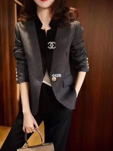 chanel香奈儿20专柜新款高级法式修身西装_西服_香奈儿怎么样_修身