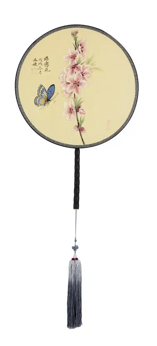 姚媛 蝴蝶 桃花